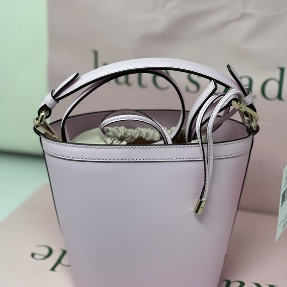 Kate spade pink Flock Party Parrot Bucket Bag - Picture 6 of 9